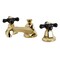 Kingston Brass KS4462PKX Duchess Widespread Bathroom Faucet W/ Brass Pop-Up, Brass KS4462PKX - alternate 1